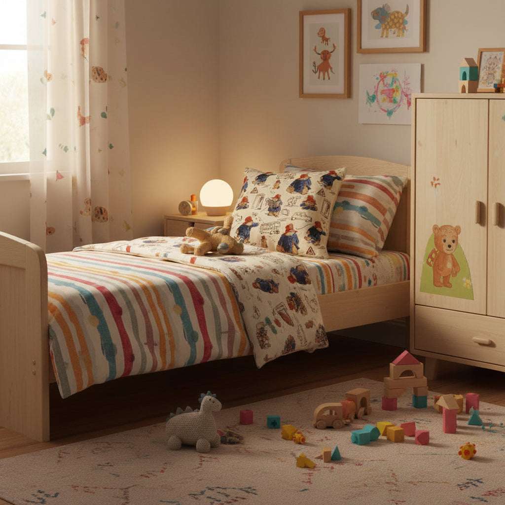 Housse de coussin en tapisserie - 45x45cm - Ours Paddington