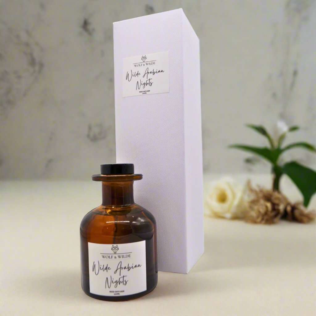 Diffuseur de parfum artisanal épices orientales 120ml.