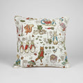 Housse de coussin 45x45cm en tapisserie de Pierre Lapin par Beatrix Potter.