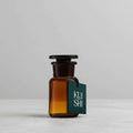 Pot d'apothicaire 50ml en verre ambré.