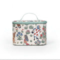 Trousse de toilette en tapisserie Alice aux pays des merveilles inspirée par Charles Voysey.